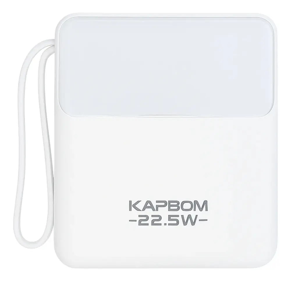 Power Bank Carregador Portátil 10.000mah Com Display 22.5w